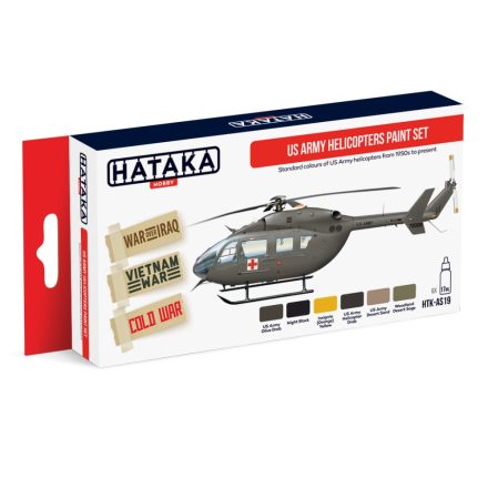 Hataka US Army Helicopters Paint Set
