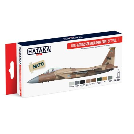 Hataka USAF Aggressor Squadron paint set vol. 1