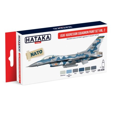 Hataka USAF Aggressor Squadron paint set vol. 2
