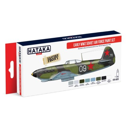 Hataka Early WW2 Soviet Air Force paint set