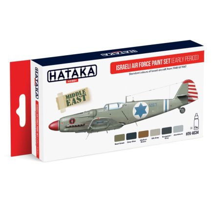 Hataka Israeli Air Force paint set (early period)