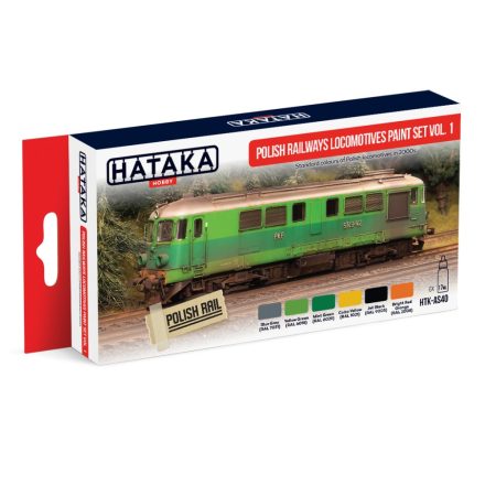 Hataka Polish Railways locomotives paint set vol. 1