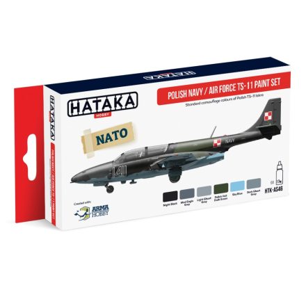 Hataka Polish Navy / Air Force TS-11 paint set