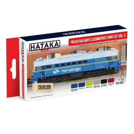Hataka Polish Railways locomotives paint set vol. 3