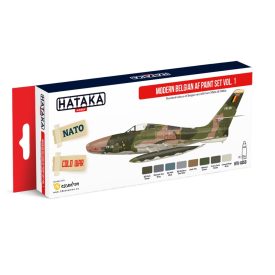 Hataka Modern Belgian AF paint set vol. 1