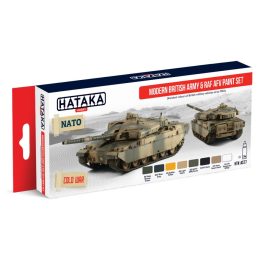 Hataka Modern British Army & RAF AFV paint set