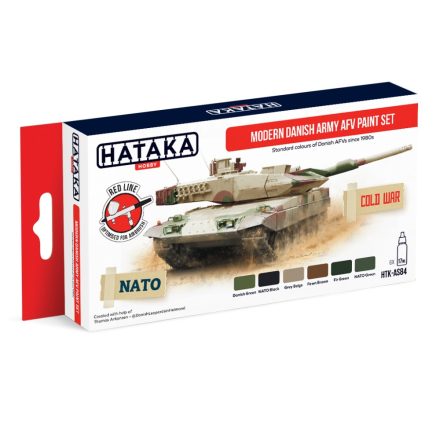 Hataka Modern Danish Army AFV paint set