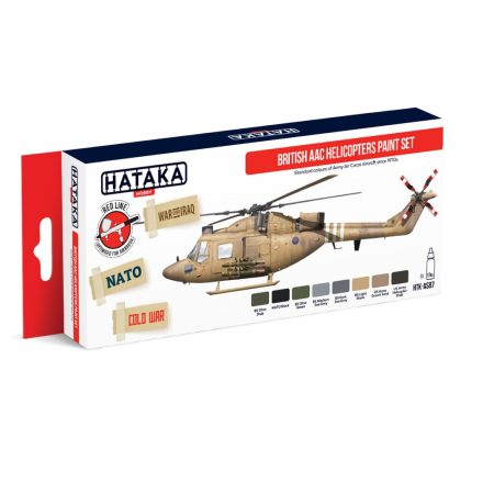 Hataka British AAC Helicopters paint set