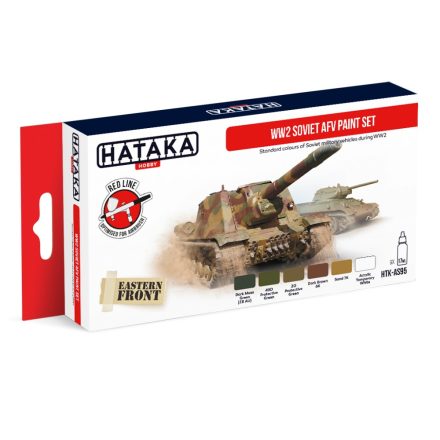 Hataka WW2 Soviet AFV paint set