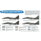 Hataka MIG-29A/UB 4-colour scheme Paint Set