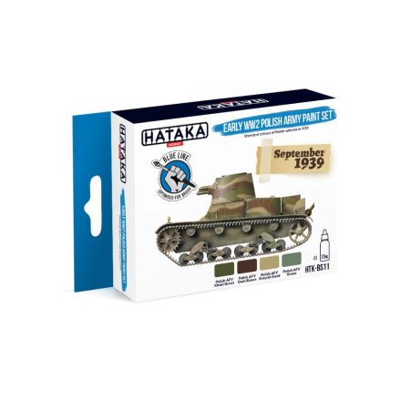 Hataka Early WW2 Polish Army paint set