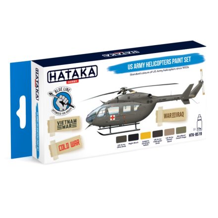 Hataka US Army Helicopters Paint Set
