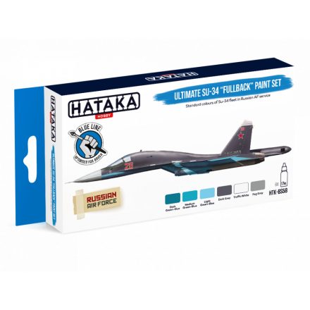 Hataka BLUE LINE Ultimate Su-34 „Fullback” paint set