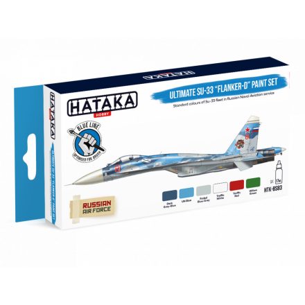 Hataka BLUE LINE – Ultimate Su-33 „Flanker-D” paint set