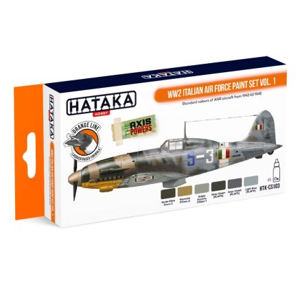 Hataka WW2 Italian Air Force Paint set vol. 1