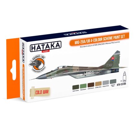 Hataka MiG-29A/UB 4-colour scheme paint set