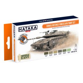 Hataka Israeli Defence Forces AFV Paint Set