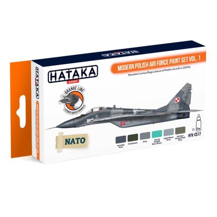 Hataka Modern Polish Air Force paint set vol. 1