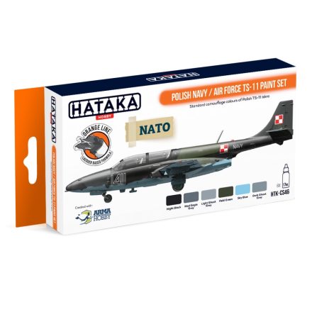 Hataka Polish Navy / Air Force TS-11 paint set