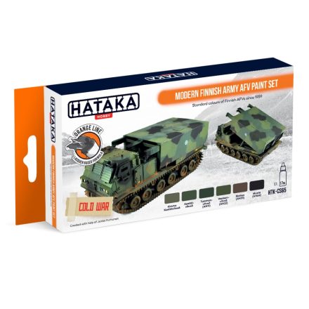 Hataka Modern Finnish Army AFV paint set