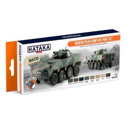 Hataka Modern Polish Army AFV paint set