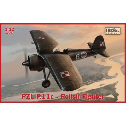 IBG PZL P.11c Polish Fighter makett