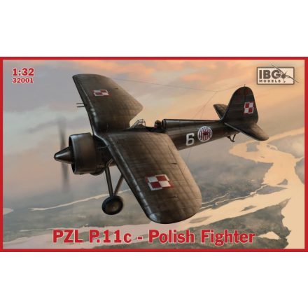 IBG PZL P.11c Polish Fighter makett