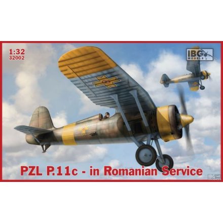 IBG PZL P.11c in Romanian Service makett