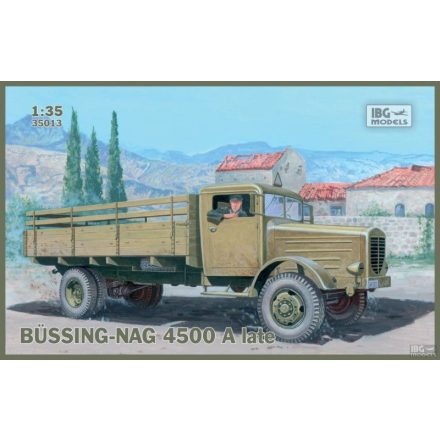 IBG Bussing-Nag 4500 A late makett