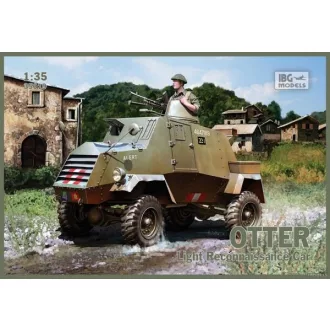   IBG Models OTTER Light Reconnaissance Car - páncélozott jármű makett