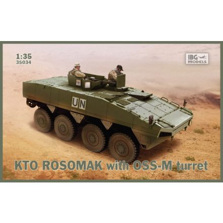 IBG KTO Rosomak with OSS-M turret makett