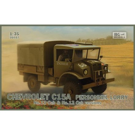 IBG Chevrolet C15A Personnel Lorry (Cabs 12 and 13 in the box) makett