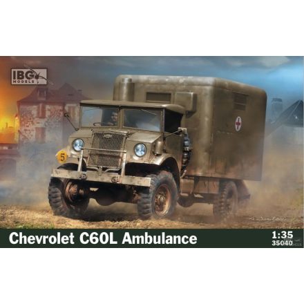 IBG Chevrolet C60L Ambulance makett