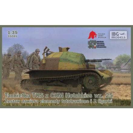 IBG TKS Polish Tankette with machine gun makett