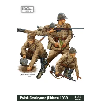   IBG Models Polish Cavalrymen (Uhlans) 1939 - Figure Set - katonai figura készlet