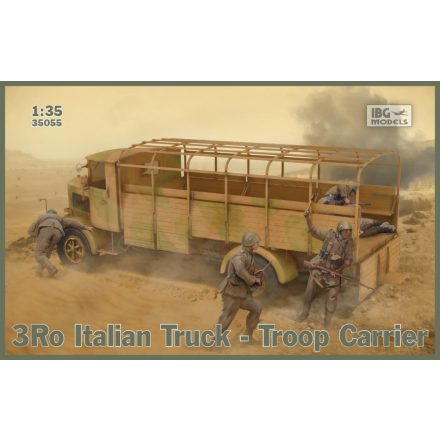 IBG 3Ro Italian Truck Troop Carrier makett