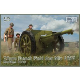 IBG 75mm French Field Gun Mle 1897-Modified 1938 makett