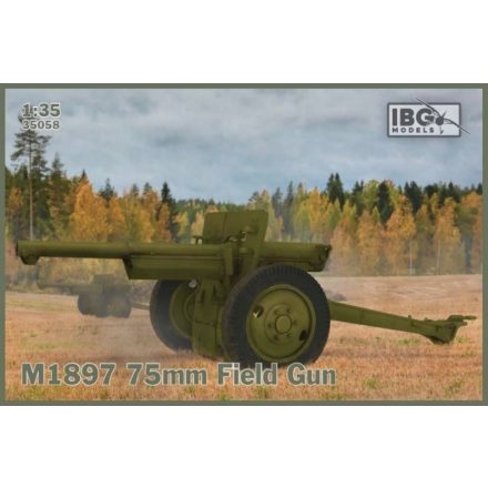 IBG M1897 75mm French Field Gun makett
