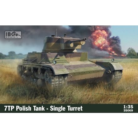 IBG 7TP Polish Tank - Single Turret makett
