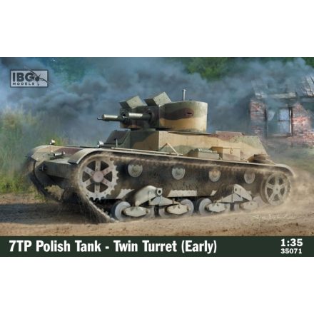 IBG  7TP Polish Tank - Twin Turret (Early) makett
