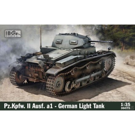 IBG Pz.Kpfw. II Ausf. A1 - German Light Tank makett