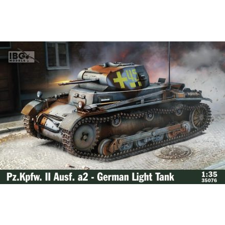 IBG Pz.Kpfw. II Ausf. a2 - German Light Tank makett