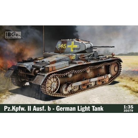 IBG Pz.Kpfw. II Ausf. b - German Light Tank makett