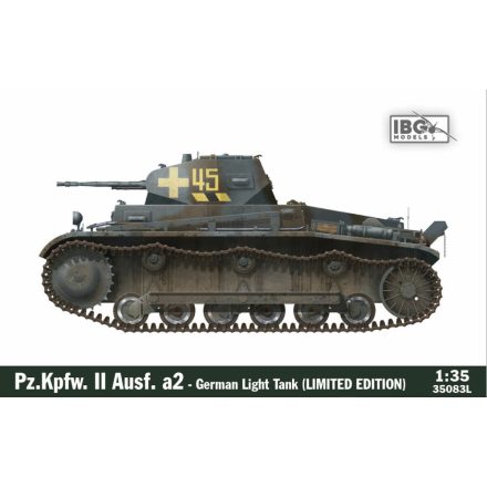IBG Pz.Kpfw. II Ausf. a2 - German Light Tank LIMITED EDITION makett