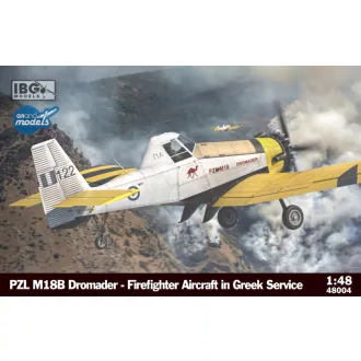   IBG Models PZL M18 Dromader - Firefighter Aircraft in Greek Service - polgári repülő makett