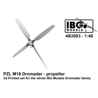   IBG Models PZL M18 Dromader - Propeller (for IBG Kits / 3D-Printed) - repülőgép légcsavar