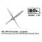 IBG Models PZL M18 Dromader - Propeller (for IBG Kits / 3D-Printed) - repülőgép légcsavar