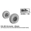 IBG Models PZL M18 Dromader - Wheels Set (3D-Printed) - repülőgép futómű készlet