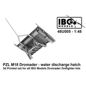   IBG Models PZL M18 Dromader - Water Discharge Hatch (for IBG Kits / 3D-Printed) - repülőmakett feljavító készlet
