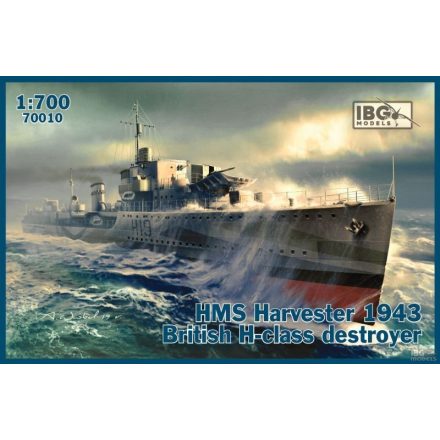 IBG HMS Harvester 1943 British H-class destroyer makett